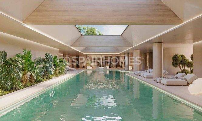 Elegant Houses in a Beachfront Complex in Estepona