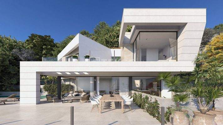 Detached Classy Villas with High-Quality Finishes in Malaga