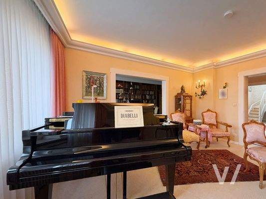 Klavierzimmer 1. Obergeschoss