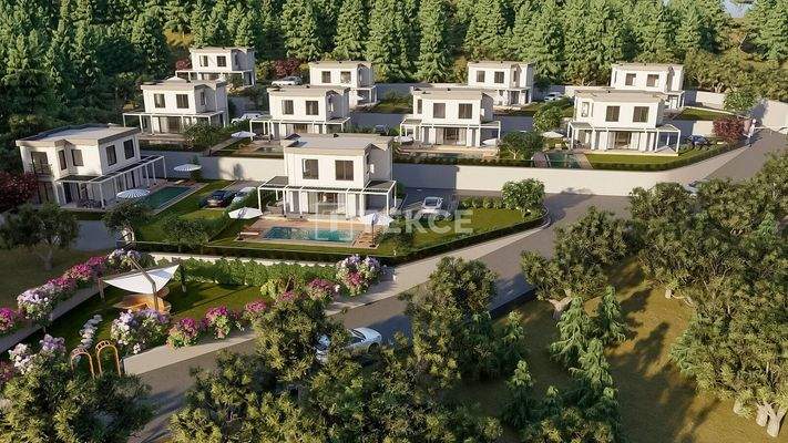 Detached Villas in Harmony with Nature in Bodrum Gündoğan