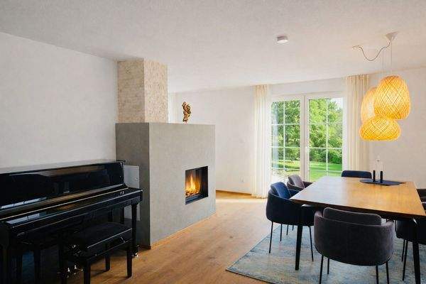 Offener Wohn- Essbereich