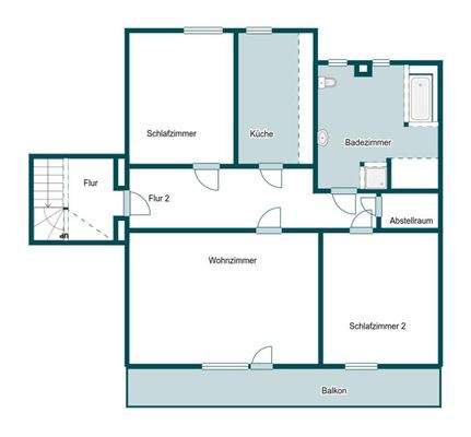 Grundriss Skizze 2.OG