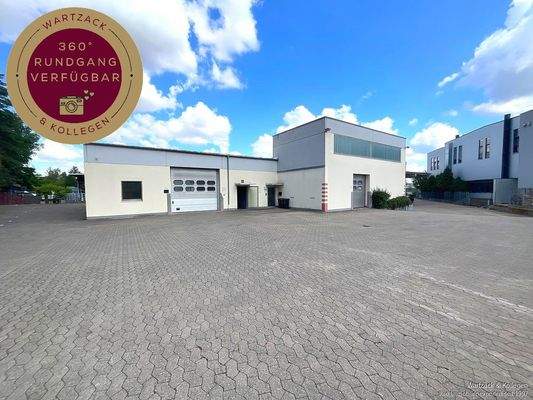 Rückansicht Halle 3 + 2