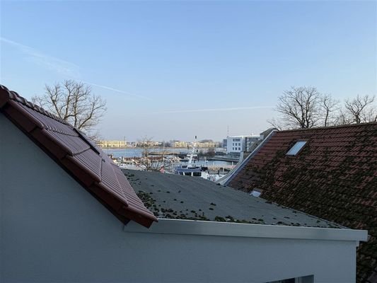 Blick vom Balkon Richtung Alter Strom