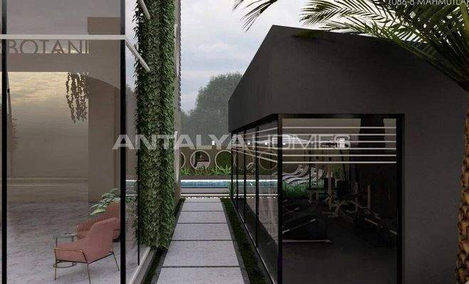 Real Estate with Rich Communal Amenities in Alanya Mahmutlar