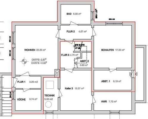 Grundriss Untergeschoss