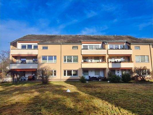 Gartenansicht Gebäude