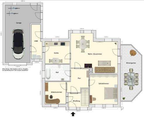 Grundriss Erdgeschoss