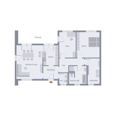 Grundriss Erdgeschoss