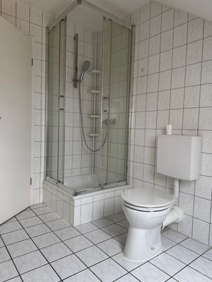 Duschbad im Dachgeschoss