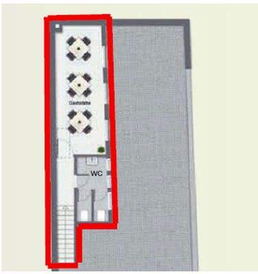 Grundriss 1.OG (Nebenraum)