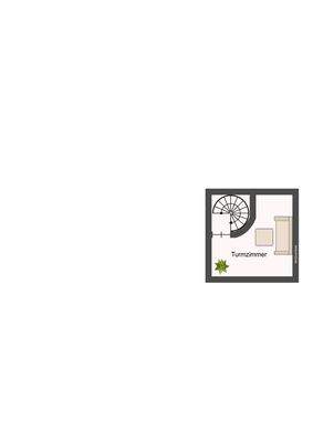 Turmzimmer/Schlafzimmer