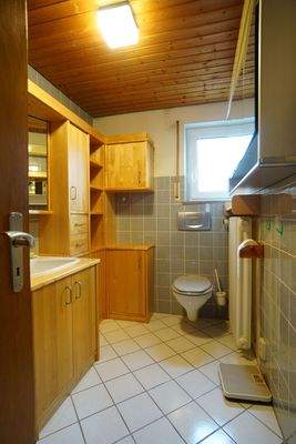 Dusch/WC im Dachgeschoss