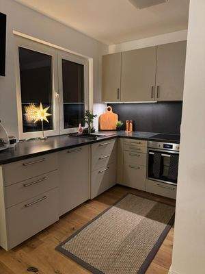 Einbauküche mit Fenster 