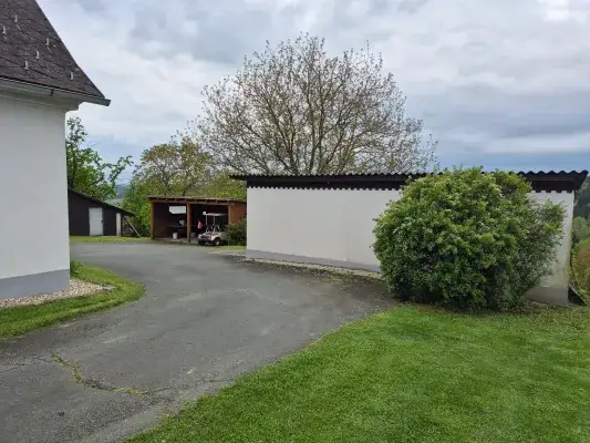 Blick auf Rückseite