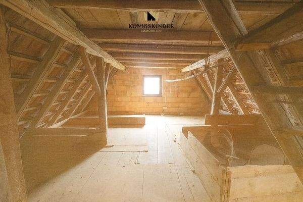 Hoch ins Dachgeschoss