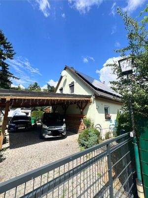 Blick von der Zufahrt