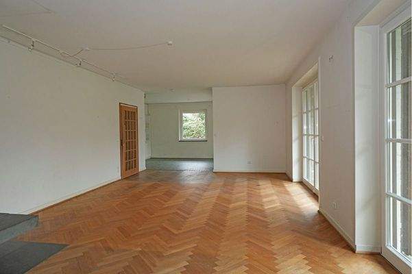 Wohnzimmer zum Esszimmer