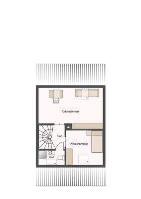 Grundriss Dachgeschoss