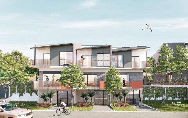 Sea View Houses with Garden and Pool in Urla Izmir