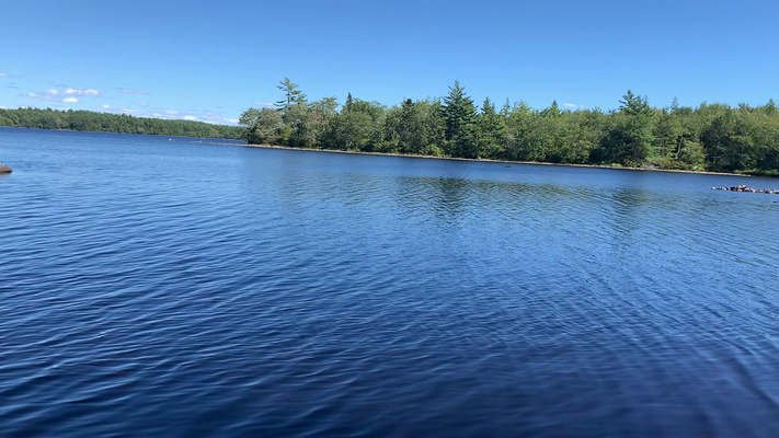 Blick auf den Canoe Lake