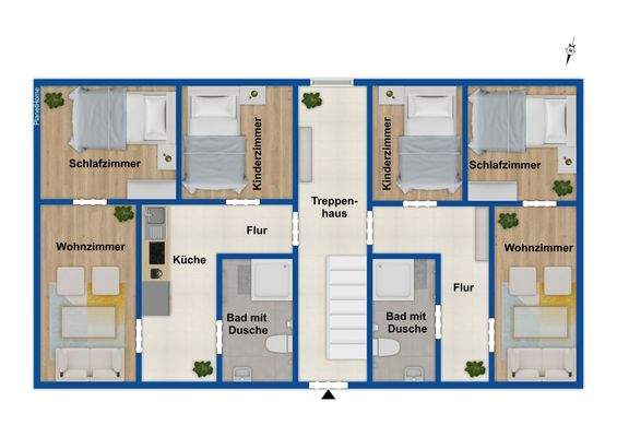 Grundriss Erdgeschoss