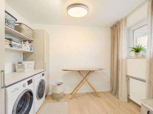 Hauswirtschaftsraum Einrichtungsbeispiel