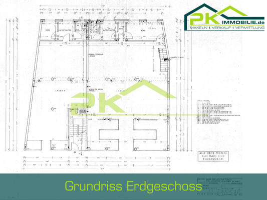 Grundriss Erdgeschoss
