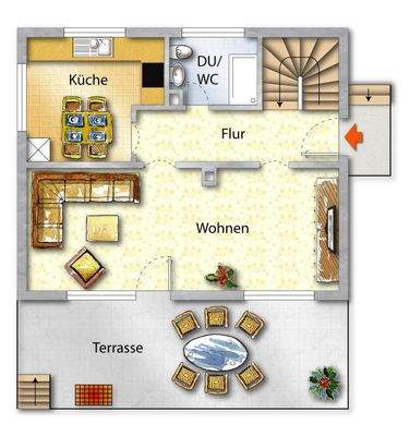 Grundriss Erdgeschoss