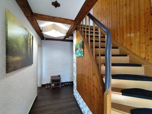 Treppenaufgang ins OG