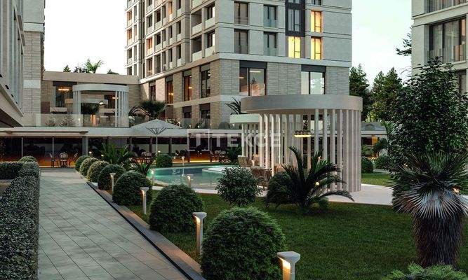 Apartments with Master Bathroom and Balcony in Esenyurt, Istanbul