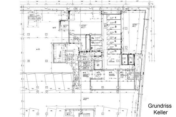Grundriss Kellergeschoss