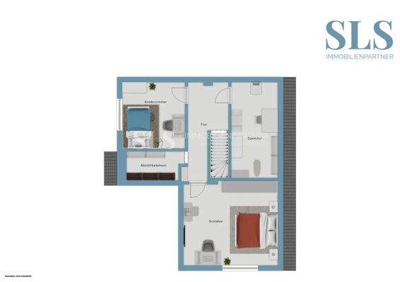 Grunriss Skizze Obergeschoß