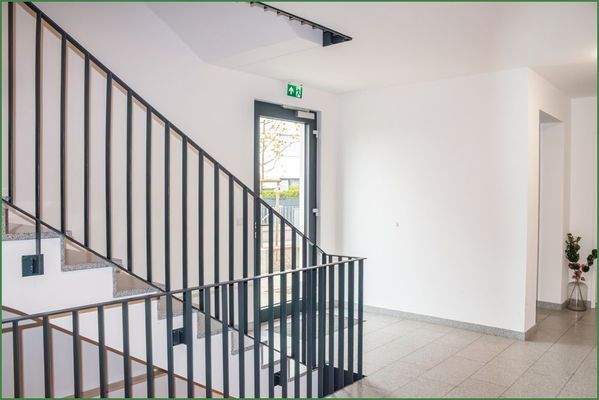 Gepflegtes Treppenhaus