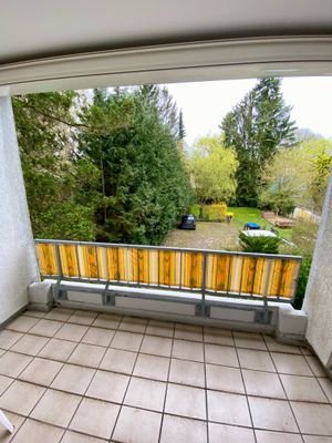 Balkon mit Gartenblock