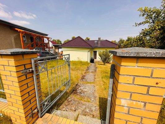 Blick in Richtung Eingang