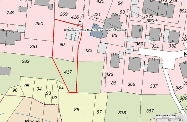Flurstücke 90 + 417
