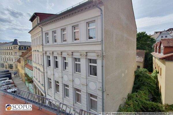 Blick aus dem Schlafzimmer