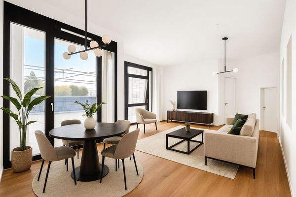 Moderne Wohnung im Neubau