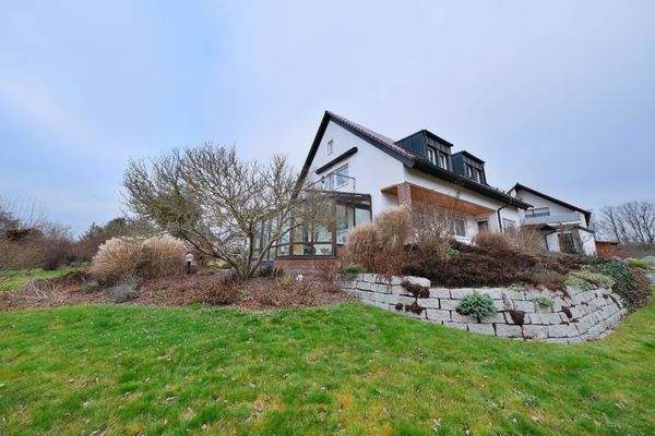 Sicht auf Wintergarten