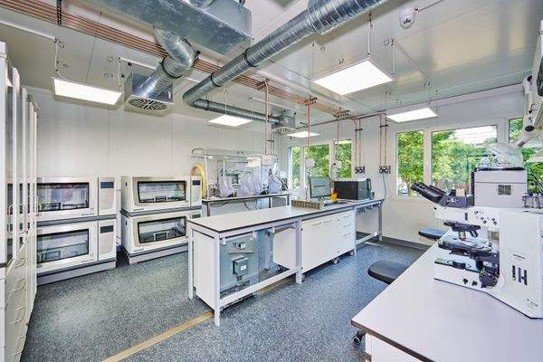 Beispielhafte Laborfläche im TGZ