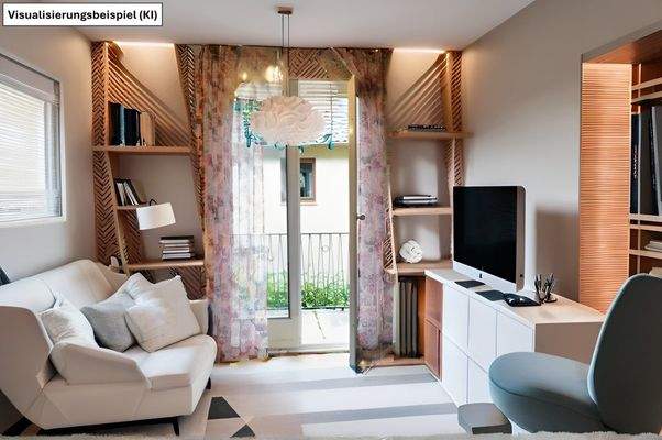 Homestaging Zimmer Obergeschoss