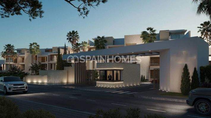 New Sea-View Flats near the Beach and Golf Couse in Estepona