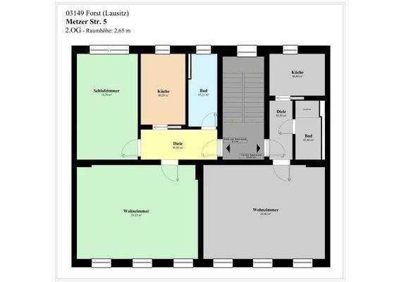 Grundriss Metzer Str.5 re.