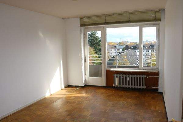 Schlafzimmer mit Blick auf den 2. Balkon