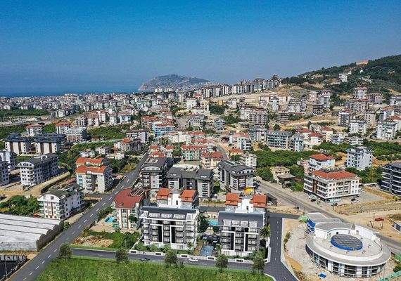 Flats in a Complex with Social Amenities in Alanya