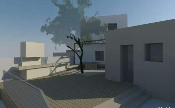 Kreta, Exantis: Unvollendetes, teilweise renoviertes Haus zum Verkauf in der Nähe von Bali