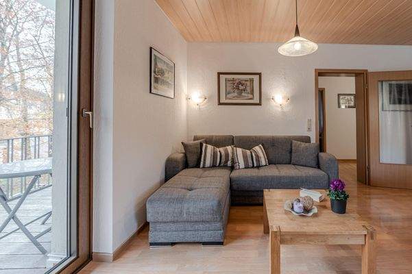 Wohnzimmer Ferienwohnung 1