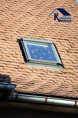 Dach mit Dachfenstern