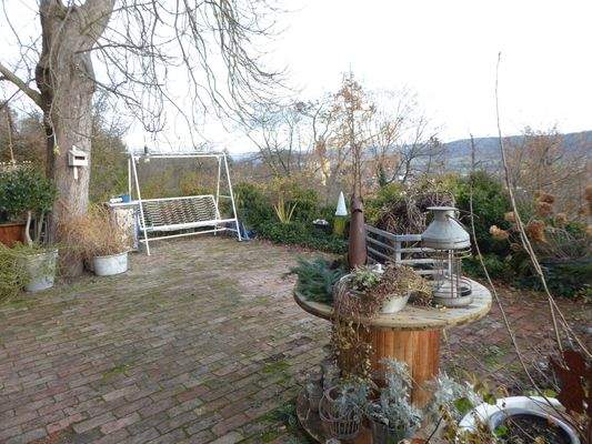 Terrasse der Wohnung 1